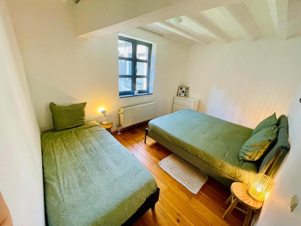 Down Town Oasis-Spacious Loft With Private Parking Bryssel Exteriör bild